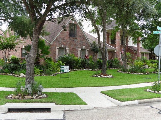 Yard of the Month for June 2012 - 1509 Bayou Oaks